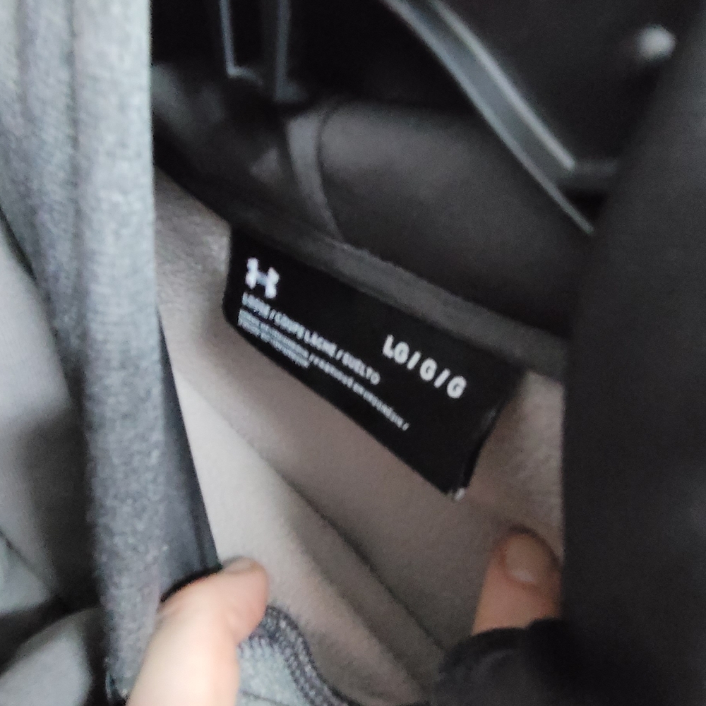 Under Armour Gray Jacket Hoodie